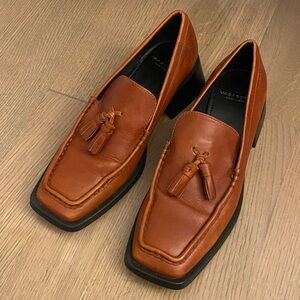 Vagabond Brown Leather Loafers